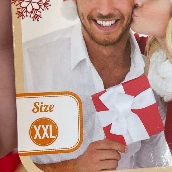 Ugly Christmas Sweater Scottie dogs and poinsettias size extra large vest - Picture 12 of 16